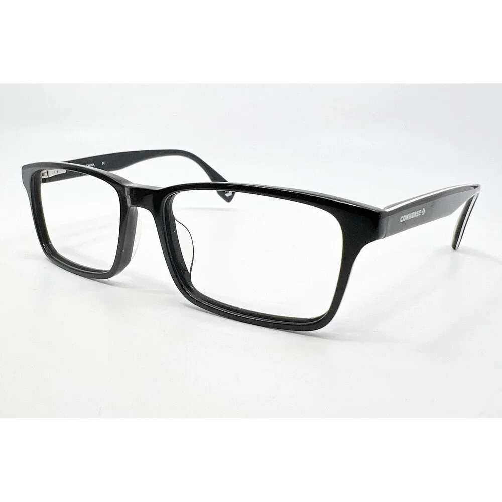 Converse Eyeglass Frames Unisex Black A229 Rectangular 53-17-140